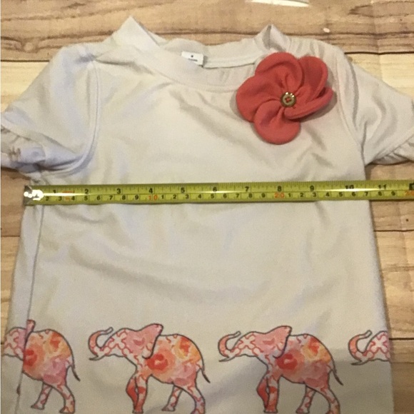 Janie and jack elephant rashguard size 4 - Picture 3 of 5